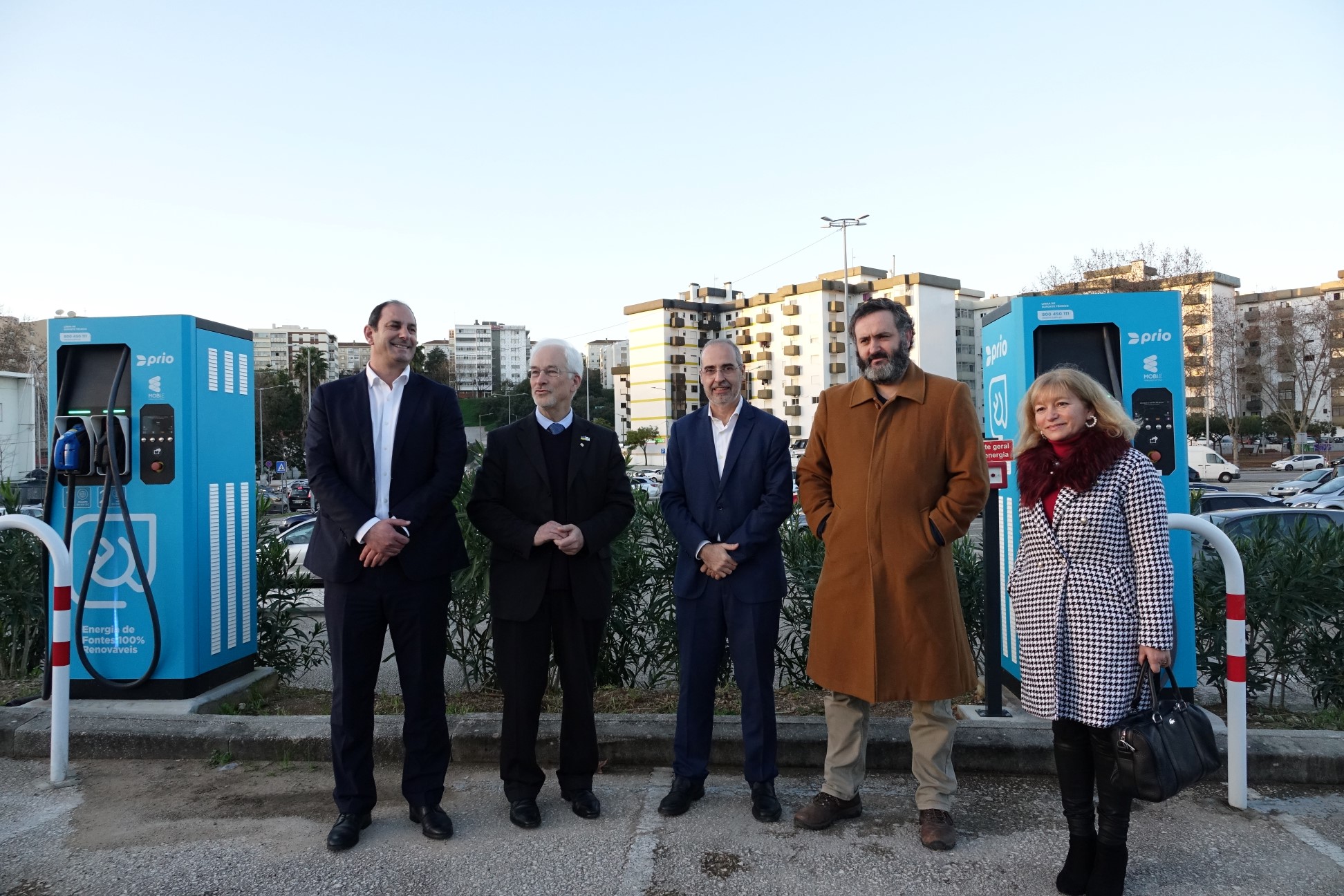 MOBI.E inaugurou hub com 9 postos de carregamento em Coimbra